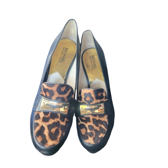 MICHAEL Michael Kors Shoes - Like New Michael Kors Animal Print Heels Women’s Size 10